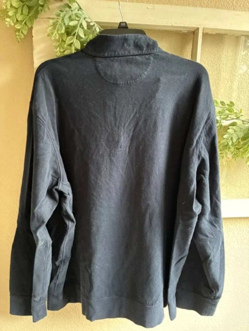 Ralph Lauren men's 3/4 zip, navy blue, size XXL, great condition!